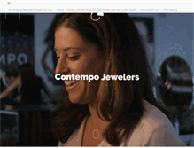 Tablet Screenshot of contempojewelers.com